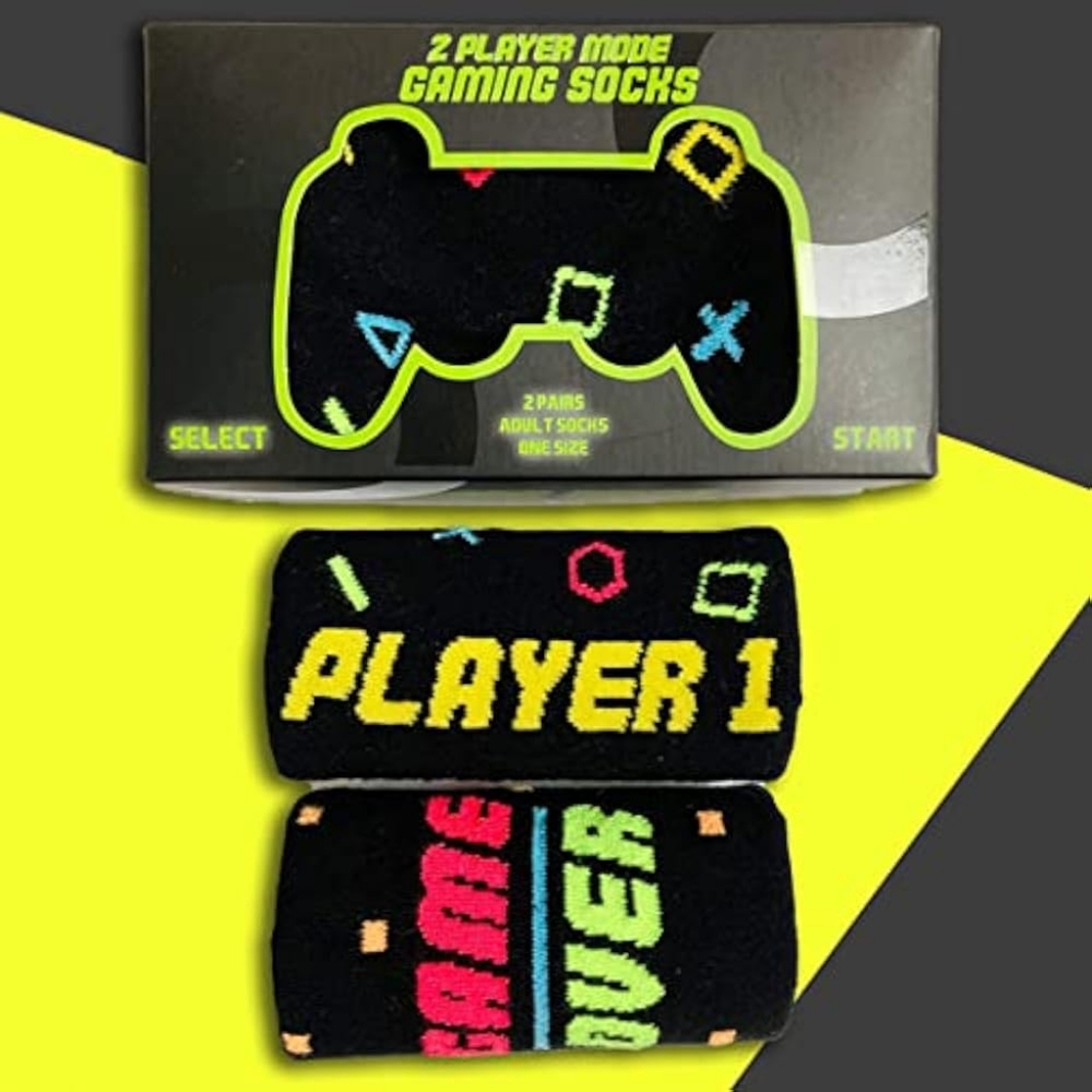 NWT BOXT Socks 2 Pairs Gamer Socks in a Gift Box OS